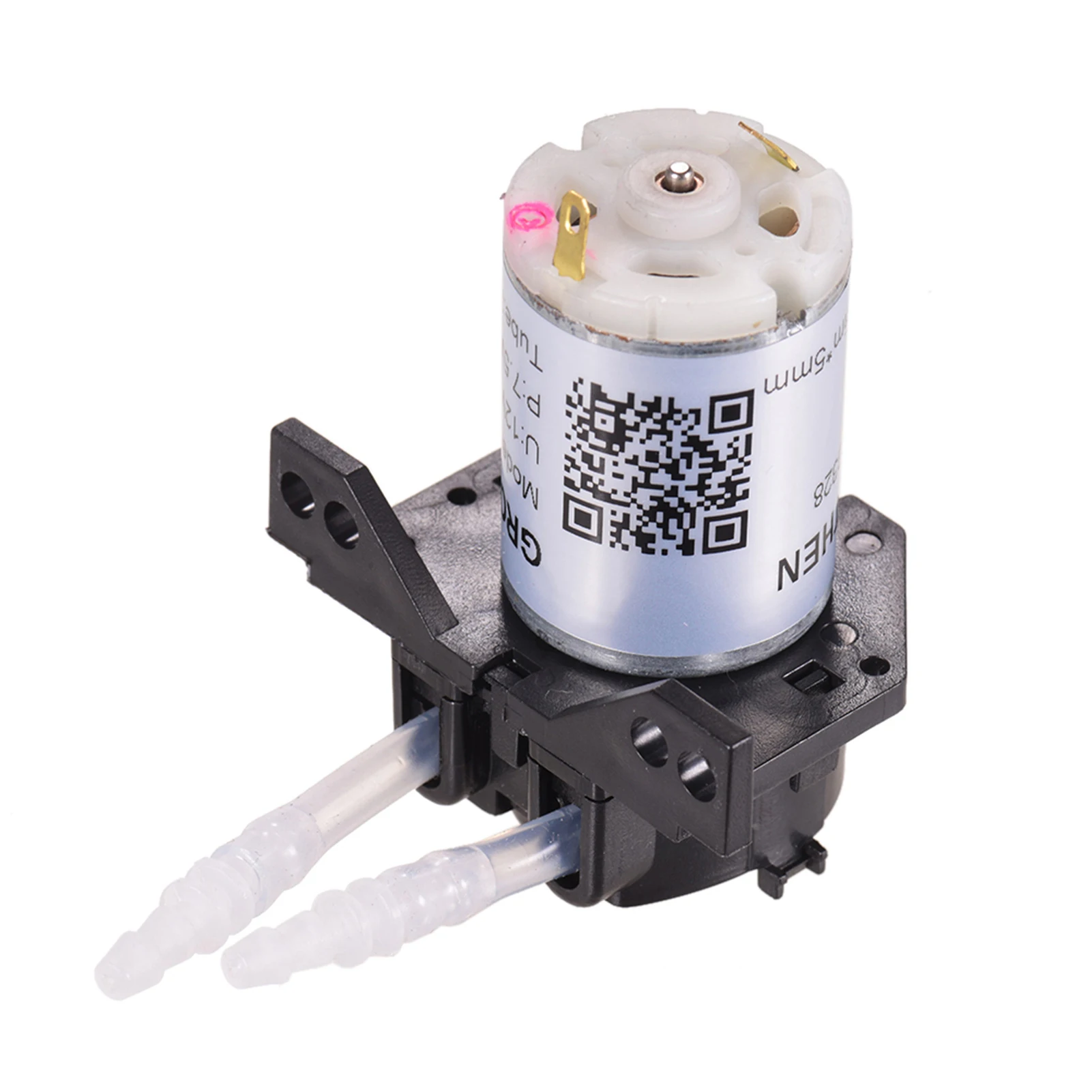 GROTHEN DC 12V Dosing Pump Peristaltic Pump Mini Water Liquid Pump Peristaltic Tube Head Self-Priming Function for Aquarium Lab