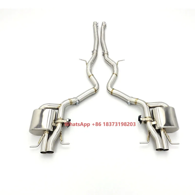 

SDO Stainless Steel Electronic Valve Exhaust System New Catback Muffler for S63 AMG W222 5.5T 2014-2020 Exhaust