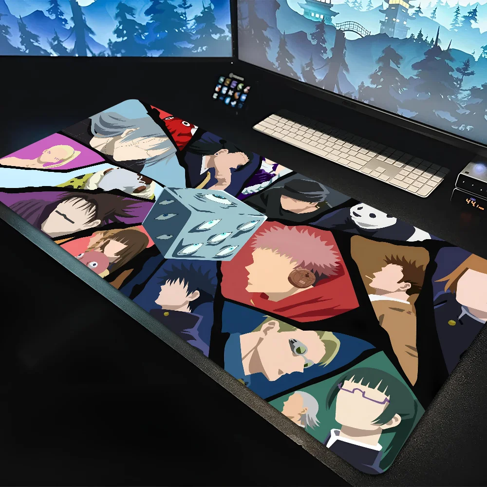 

Jujutsu Kaisen Fushiguro Toji Mousepad Mouse Mat Desk Mat With Pad Gaming Accessories Prime Gaming XXL Keyboard Pad Padding Mat