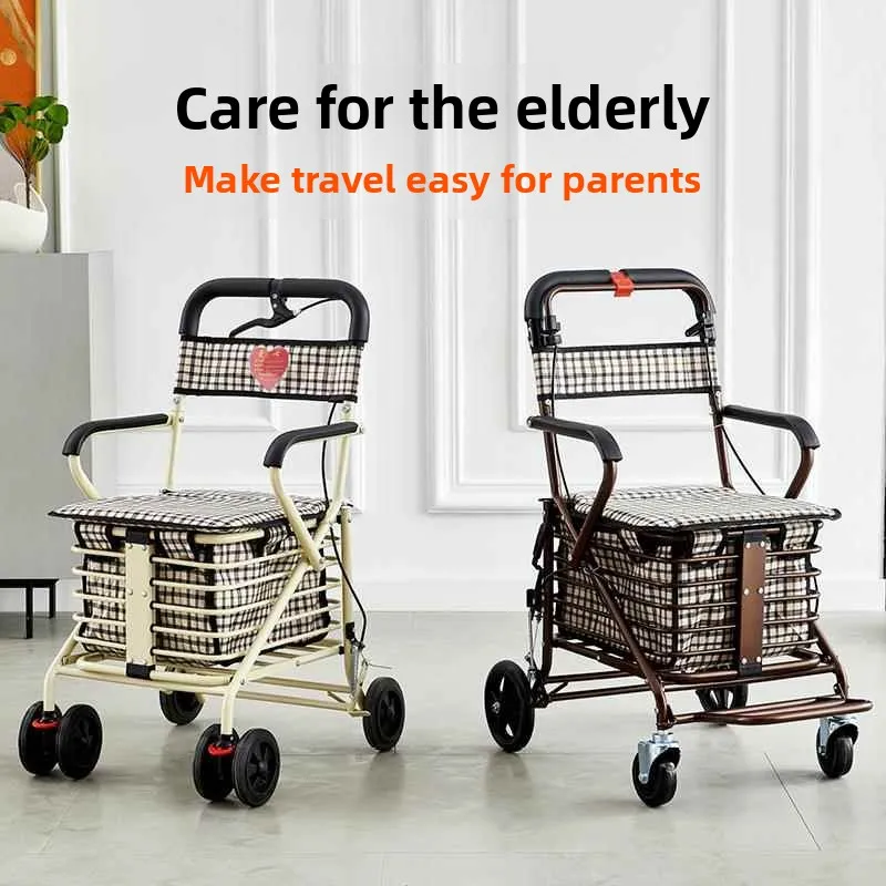elderly-shopping-cart-portable-hand-pulled-stackable-seatable-stainless-steel-vegetable-buying-wheelchair-for-easy-shopping