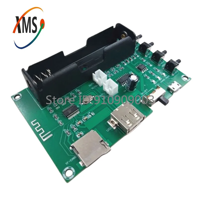 1PCS XH-A150 Digital For BT power amplifier PAM8403 Onboard lithium battery opera player with rechargeable dual-channel 10W