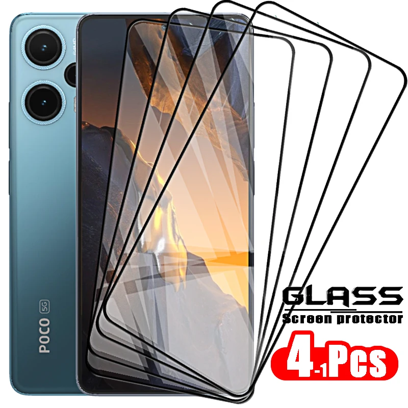 Protective Glass for Xiaomi Poco F5 Glass Poco F5 Pro F 5 Tempered Glass Phone Screen Protector POCCO Poxo Pocophone F 5 F5pro