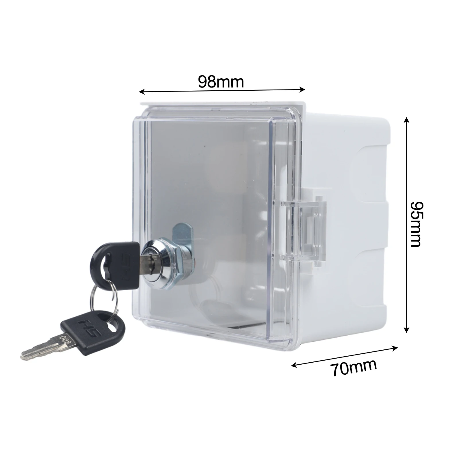 Electric Vehicle Charging Socket Lock Box for Outdoor Use with Waterproof Protection Anti Theft Cover and User Friendly Design