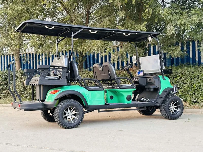 2024 دعم جديد Oem 72 فولت 5KW نظام التيار المتناوب بطارية ليثيوم تعمل بالطاقة 4 مقاعد عربة جولف كهربائية أسعار سيارة جولف كهربائية