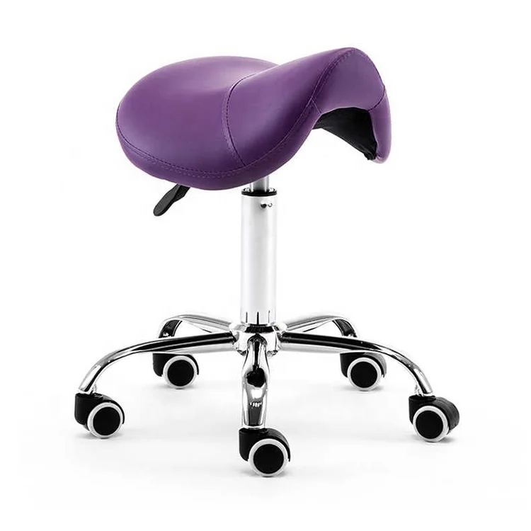 High Quality Modern Salon Furniture Barbershop Small Stools Adjustable Height Pedicure Stool for Nail Tech