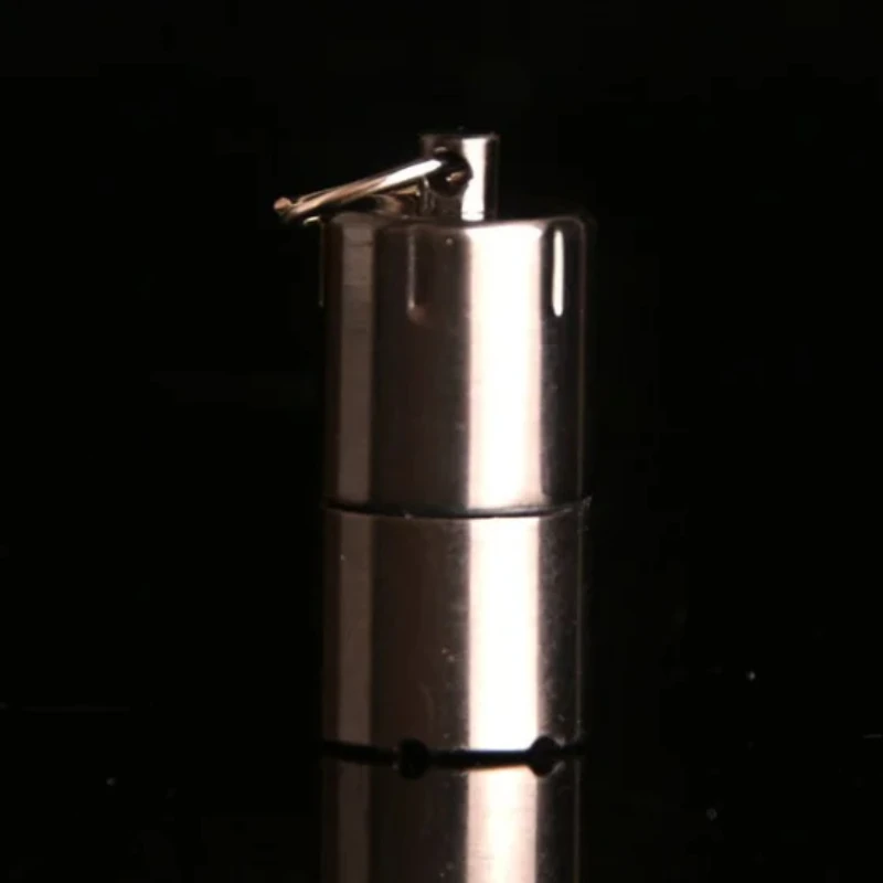 Metal Windproof Gasoline Kerosene Lighter, Mini Keychain, Creative Cigarette Accessories, Men Gadgets, New