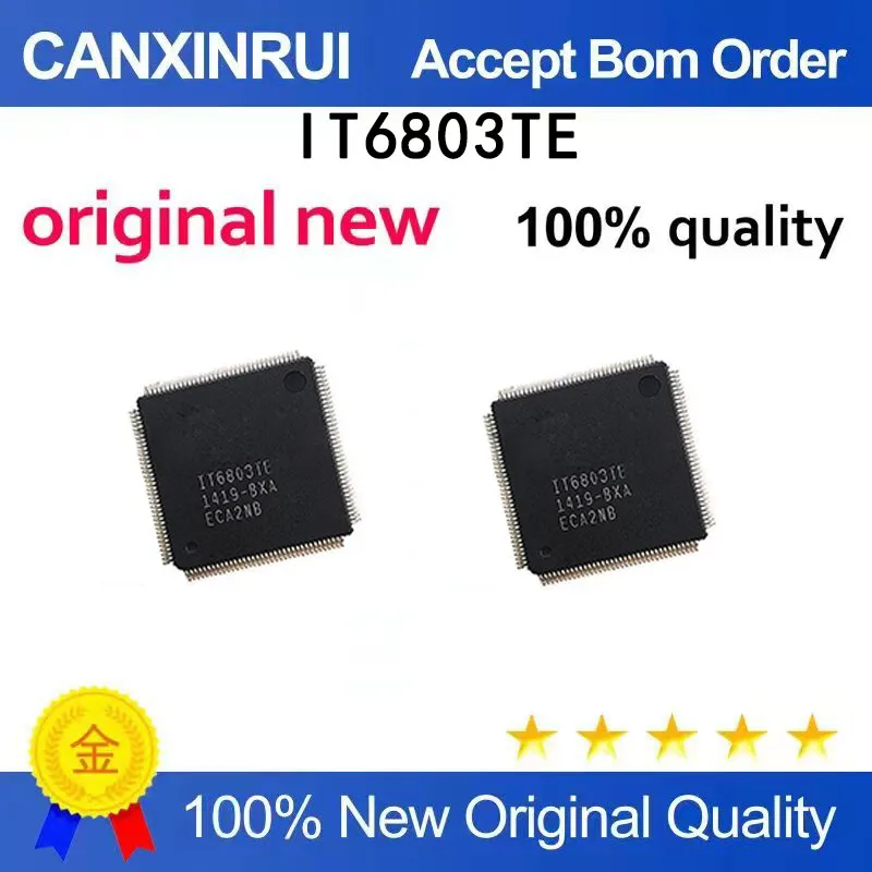 

(5pcs-100pcs）Brand new original IT6803TE BXA QFP spot chip IC