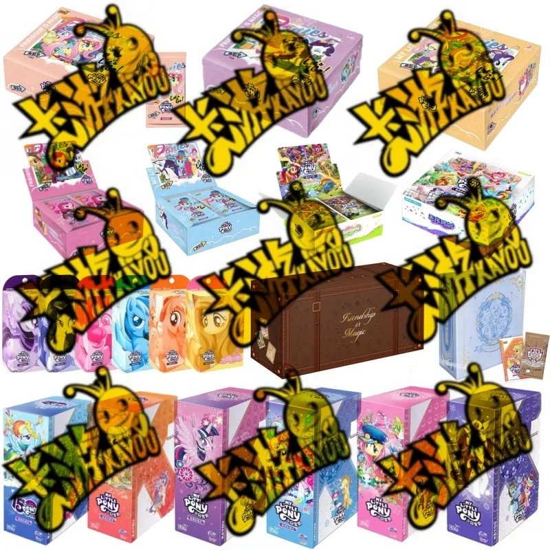 

KAYOU Genuine My Little Pony Card Cute Funny Party Friendship Eternal Cards SGR Princess Anime Game Collectible Cards Toys Gifts