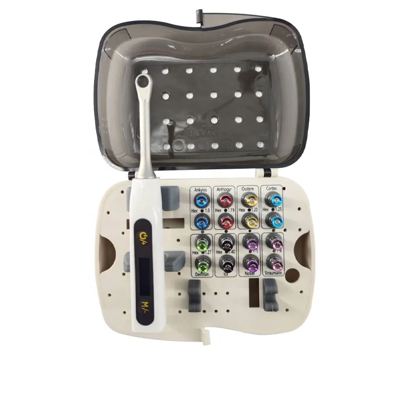 

Новое поступление, стоматологическое оборудование, Электрический динамометрический ключ, отвертка/Универсальный комплект инструментов для удаления зубов