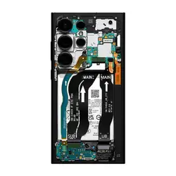 Colorful Decal Skin for Samsung Galaxy S25 S23 S26Ultra Plus S24Ultra Back Screen Protector Cover Wrap Stones Sticker