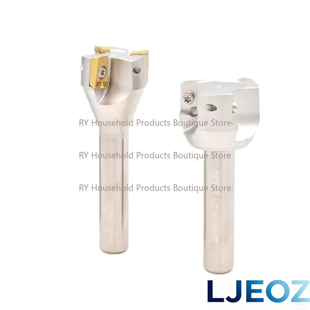 400R Cutter Bar 300R Cutter Head Plain Milling Machine Straight Shank C20 C16 C12 Flat Right Angle Cutter Head APMT1604 Milling