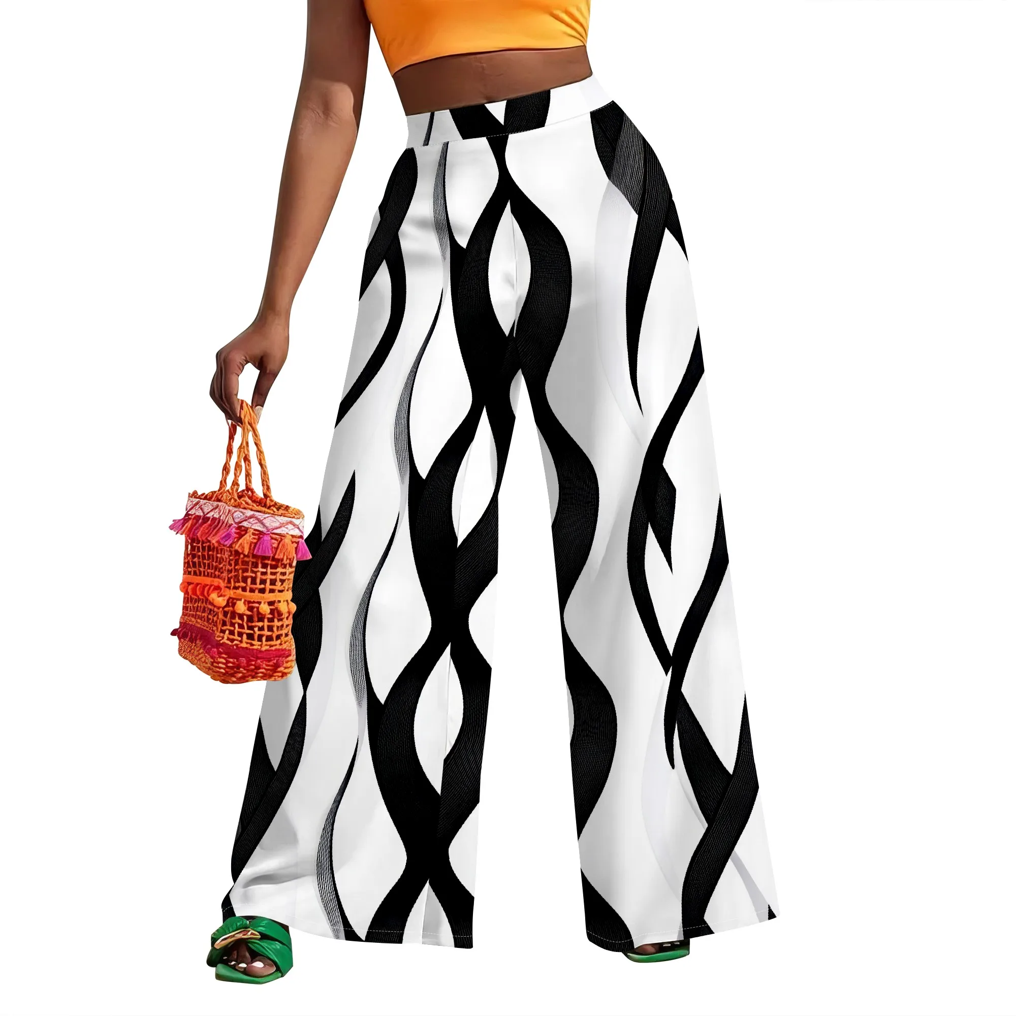 Sleeveless Bodycon Maxi Dress Brown Brush Stroke Abstract Print Chic Art-Inspired Style