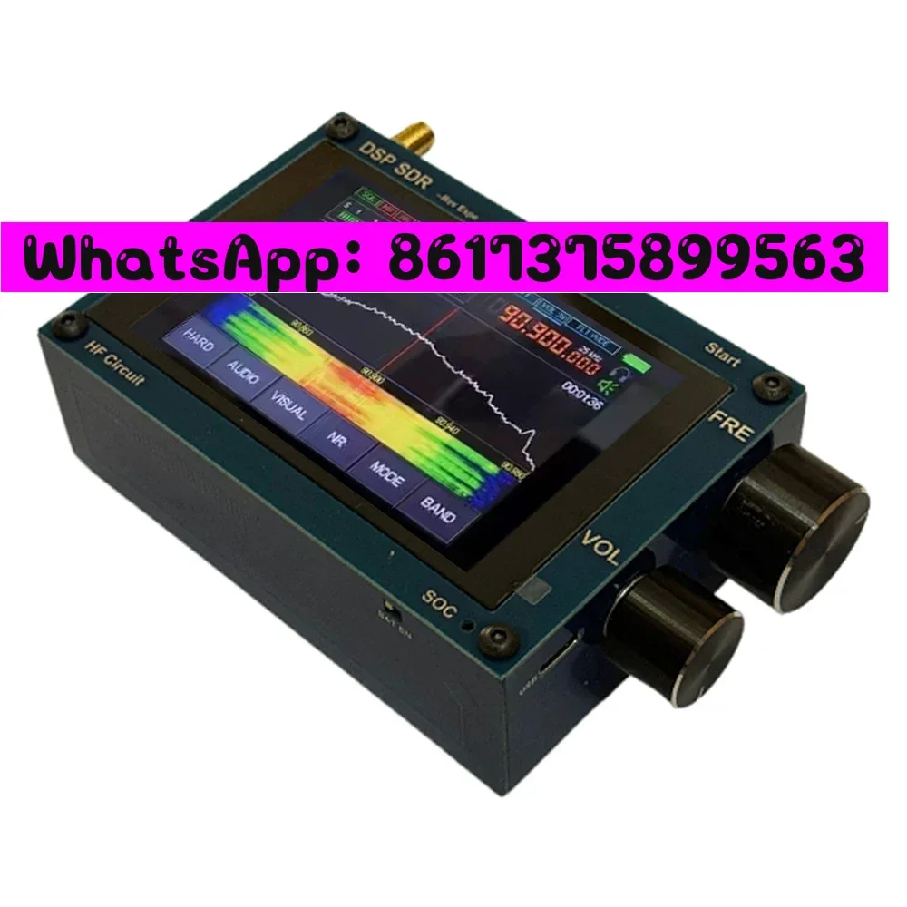 Por Set portatile Ricevitore SDR DSP Set professionale multifunzionale radio con scheda PCB a quattro strati