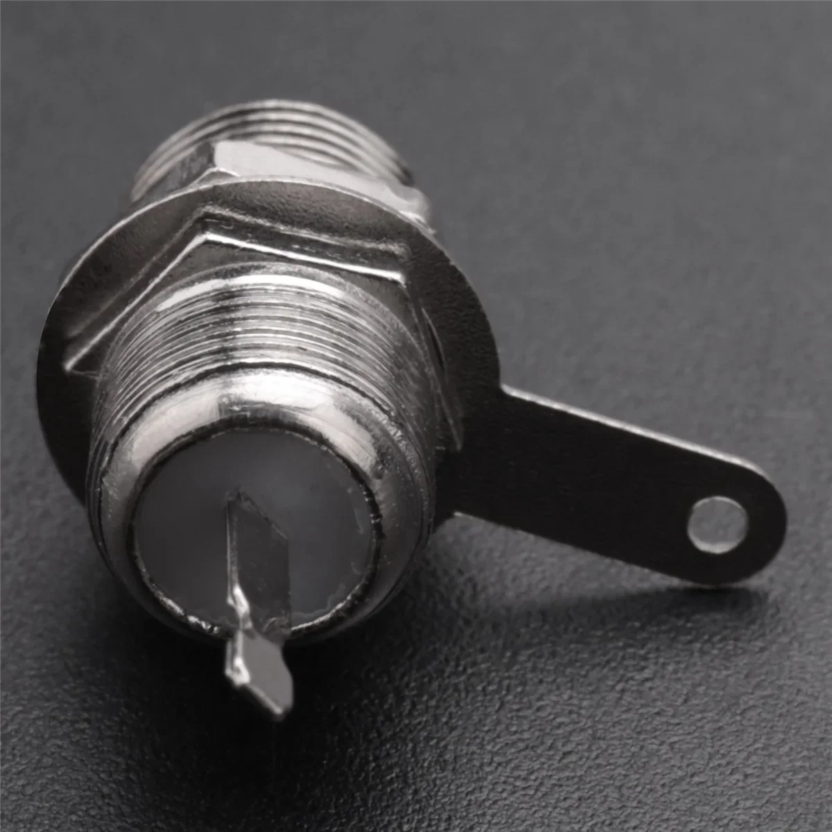 WZ-5 Pcs F Type Panel Mounted Socket Female Jack Solder Connector Adapter