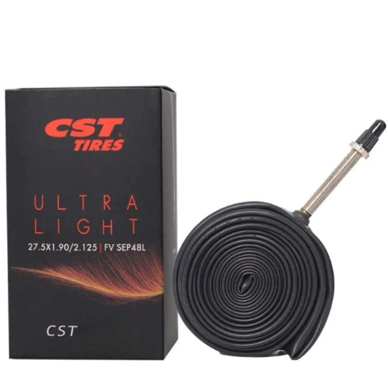 AliExpress NONE CST Ultralight Light Inner Tube, 700c Road Bicycle Tire Tube, 700x18-25c/700x25-32c, Presta Valve, Valve Length 48MM 60MM 80MM