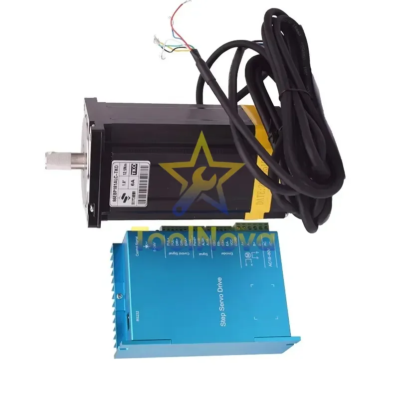 2026Hotsale* Nema34 Manual Controller Dm860t Nema34 with Encoders Nema34 12nm Step Motor Kit