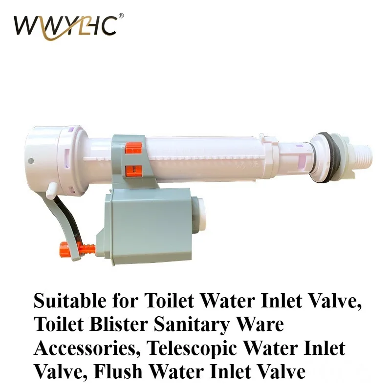 

Suitable for Toilet Water Inlet Valve, Toilet Blister Sanitary Ware Accessories, Telescopic , Flush
