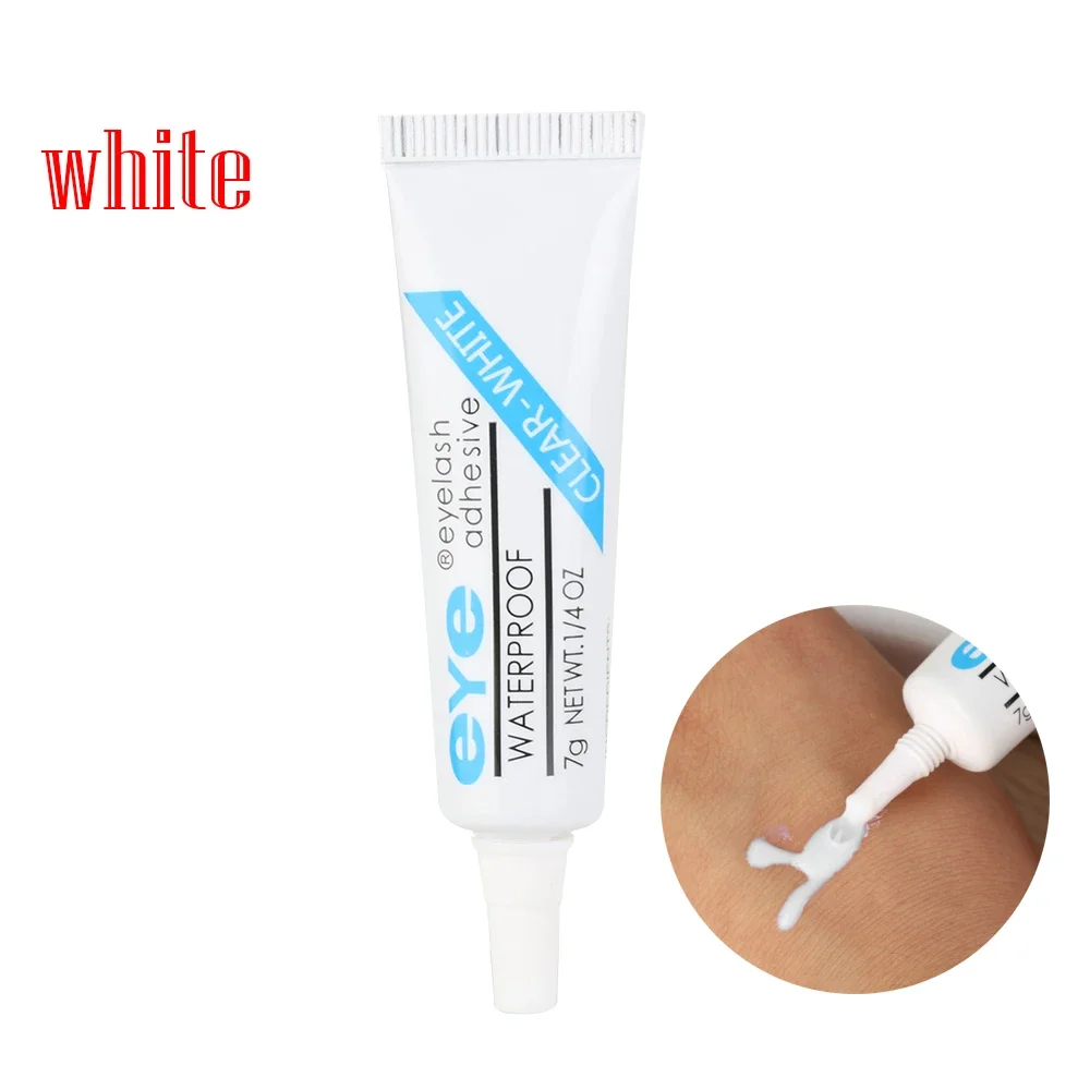 1Pcs Makeup Adhesive Eyelash Glue Clear-white/Dark-black Waterproof False Eyelashes Makeup Adhesive Eye Lash Glue Cosmetic Tools