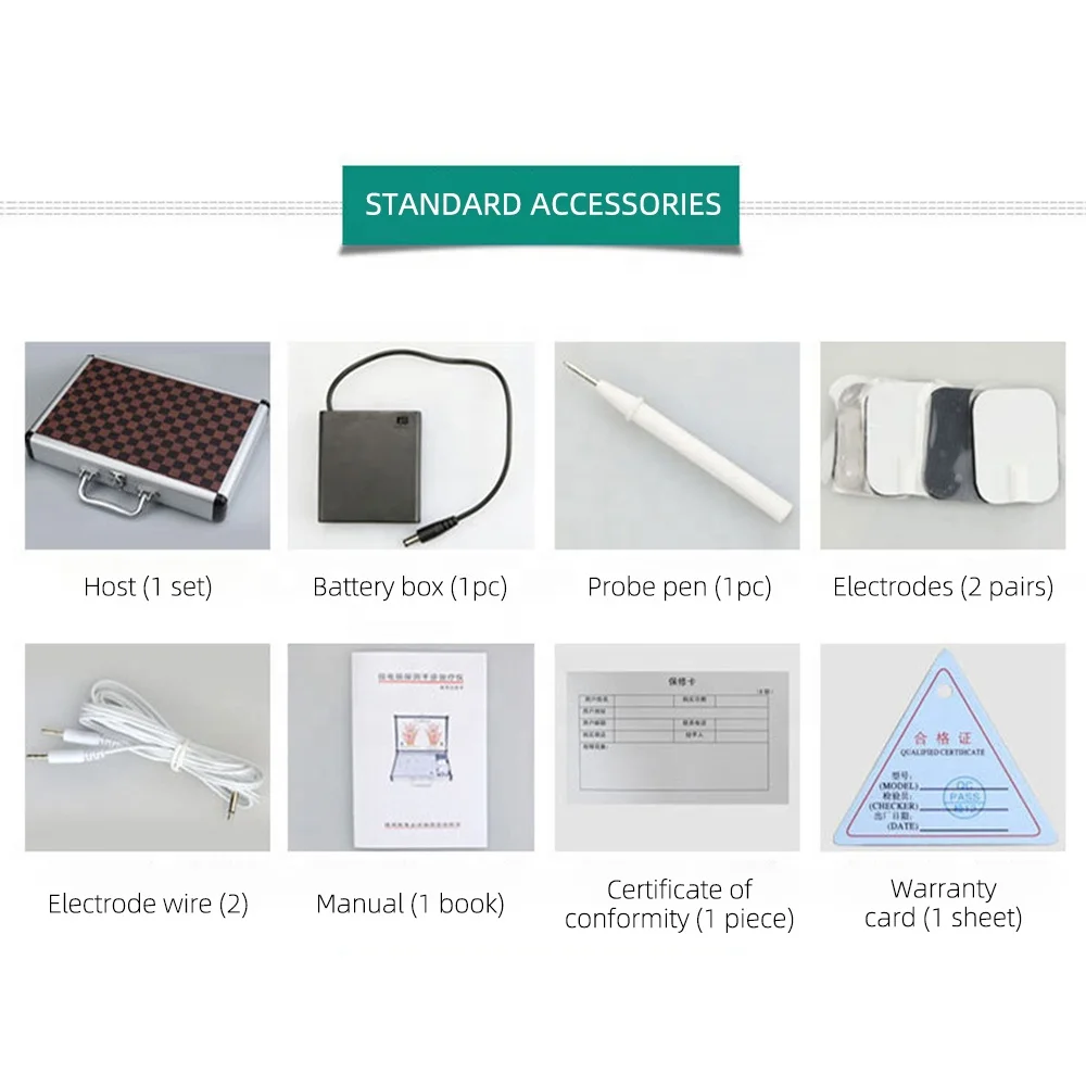 Multi-Frequency Hand Acupoint Therapy Diagnosis Machine for Full Body Health Analysis Healthcare Supply Product
