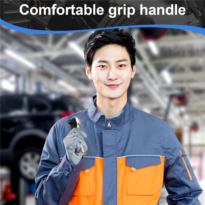 

A93Z 3PCS Mini Ratchet Wrench 1/4 1/2 3/8 Double Headed Ratchet Wrench Multifunctional 72 Teeth Quick Release Ratchet Wrench