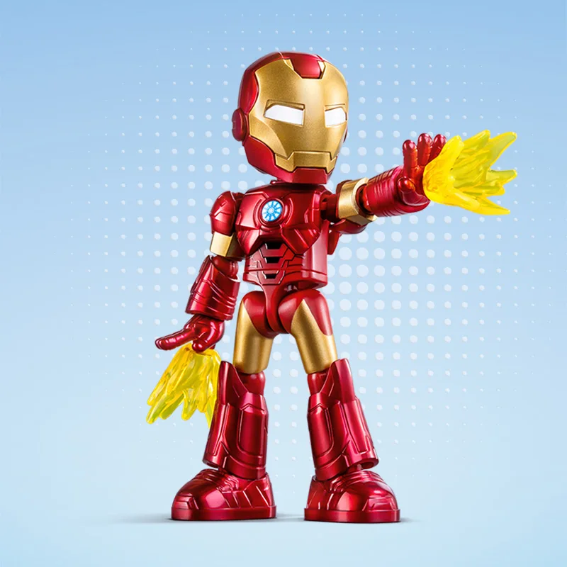 Nieuwe Blokees Building Marvel Spider Man en zijn geweldige vrienden Magische versie Octopus Hulk Iron Man Verzamel ornamenten speelgoedgeschenken