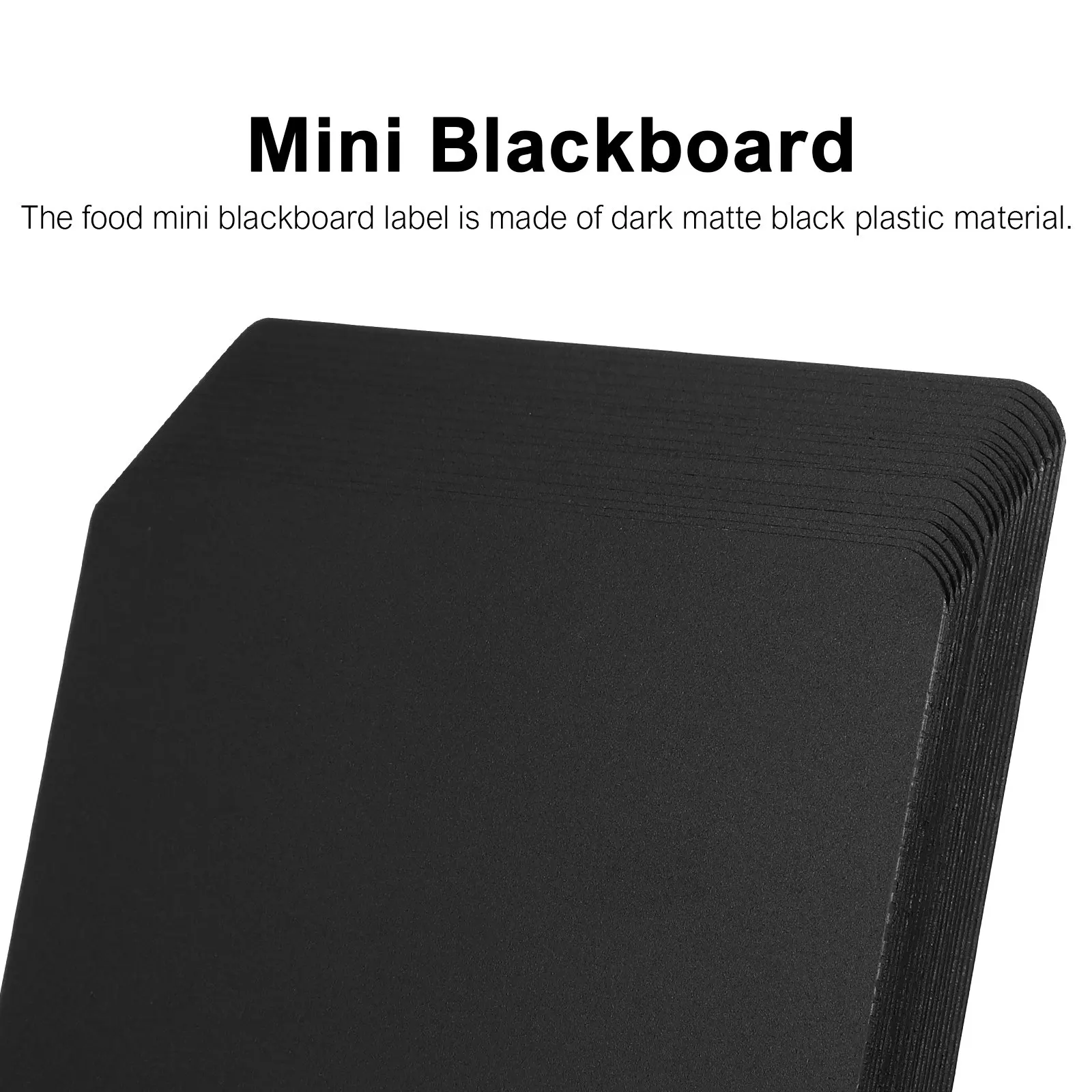 Small Chalkboard Signs with Easels for Cafe Restaurant Home Office Food Labels with Markers and Cleaning Cloth