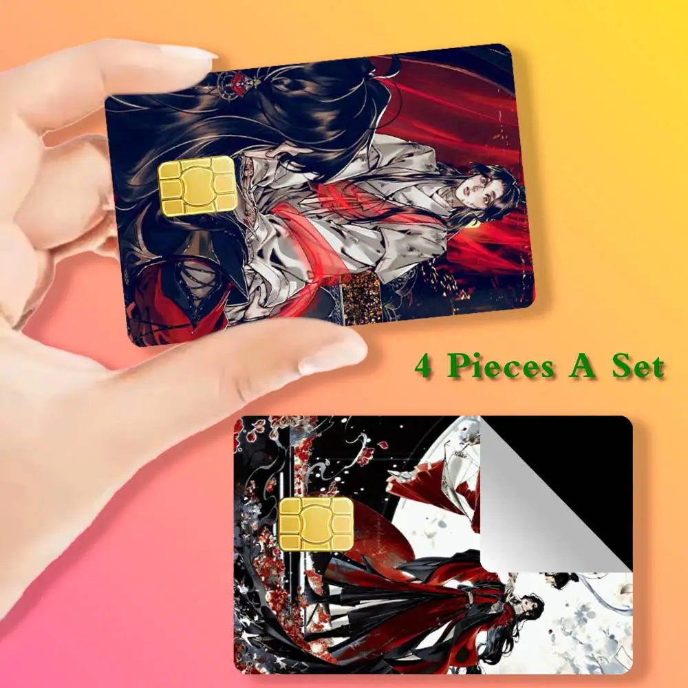 

Tian Guan Ci Fu Credit Card Stickers Cover Film Sticker for Debit Credit Bank Card Waterproof