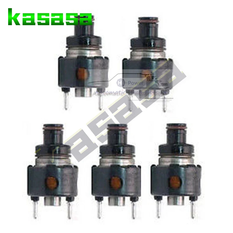 

Automotive Parts Transmission Shift Solenoid 5 Pcs 50059 21003289 for TAAT Trans 3rd Design 93-ON Saturn