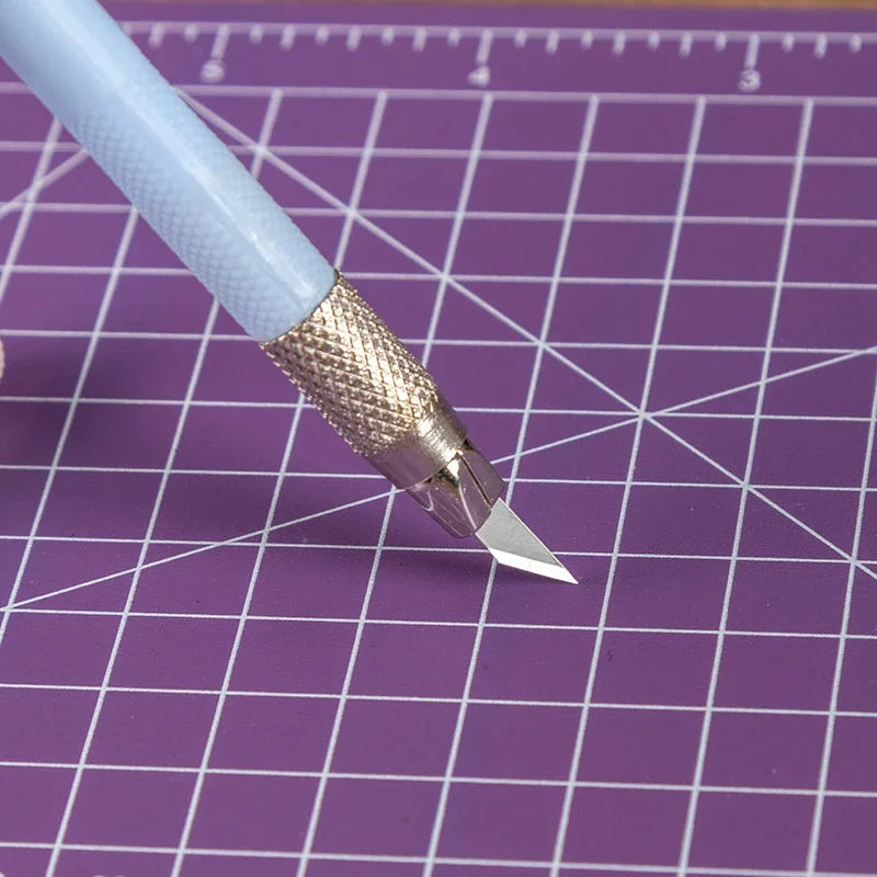 New 3pcs/Set A5 Cutting Pad Thickness 3mm Paper Cutting Art Carving Plate DIY Cutting Mat Set Scale Pad with Ruler Knifetool