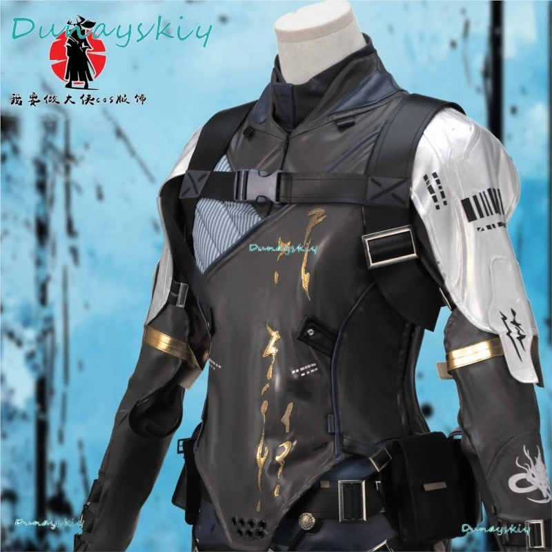 

SAIKOU@Wuthering Waves Kakarot Ghost Hound Leader Stars Entwined FullSet Cosplay Costume Anime Game Character Role Play Outfit f