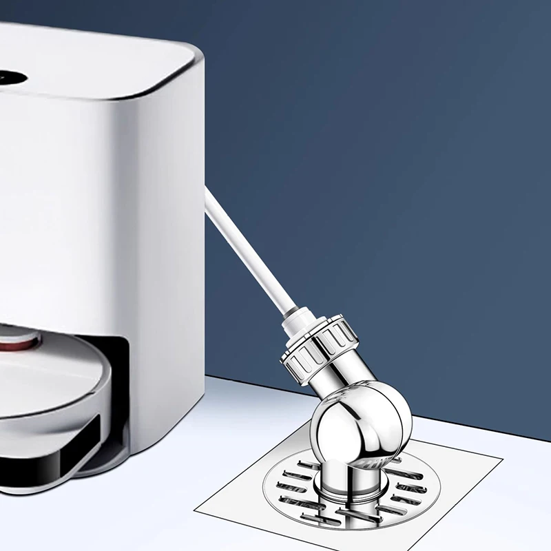 1 قطعة مكانس كهربائية للكنس استنزاف المياه أنابيب الصرف المشتركة الخاصة ثلاثية الاتجاه الملحقات محول عالمي