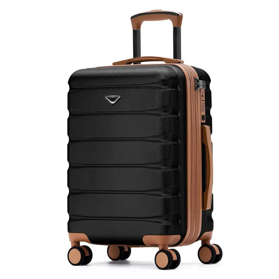 

Expandable Carry On Suitcase Hardside TSA Lock USB C Port Lightweight Luggage Silent Double Spinner Wheels Maximum Overhead Carr