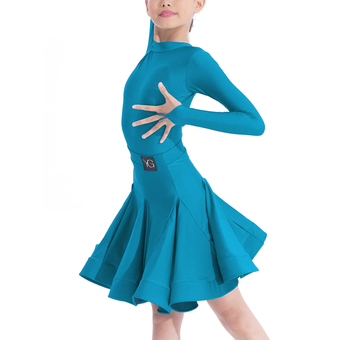 latin-american-training-clothes-for-girls-ballroom-dancing-dress-competition-costume-kids-salsa-ballroom-practice-wear-colorful