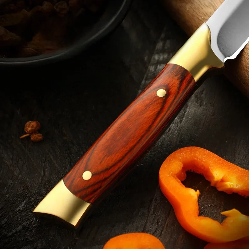 Cuchillo Multiusos de Acero de - Camping Cooking Knife With Sheath reseña y precio