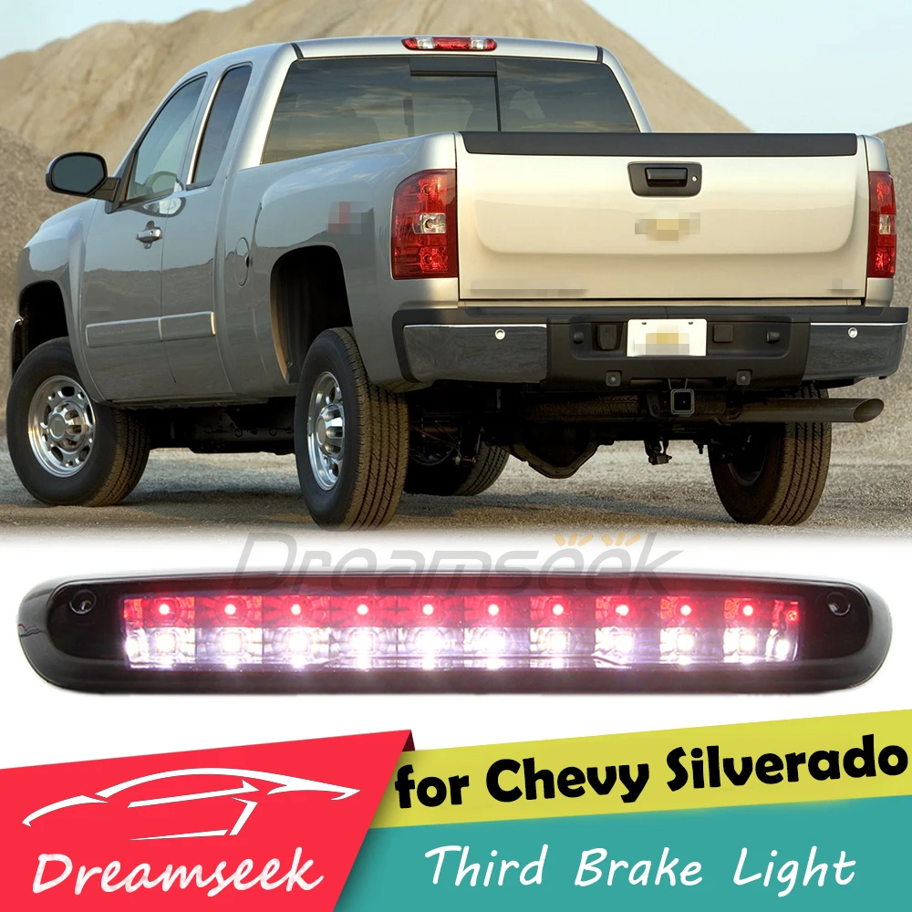 

Светодиодный третий стоп-сигнал для Chevy Silverado 1500 2500 3500 07-13 GMC Sierra 07-14 Hummer H3T 09-10 3-й стоп-сигнал с высоким креплением