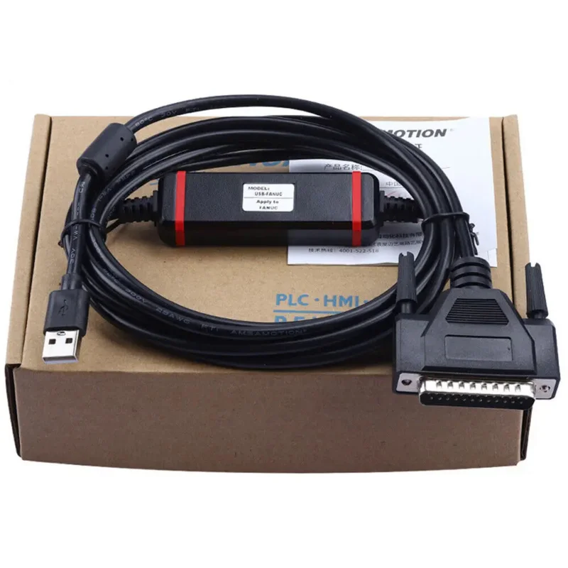 

USB-FANUC For Fanuc USB To DB25 Pin CNC Fanuc RS232 Serial Data Download Cable