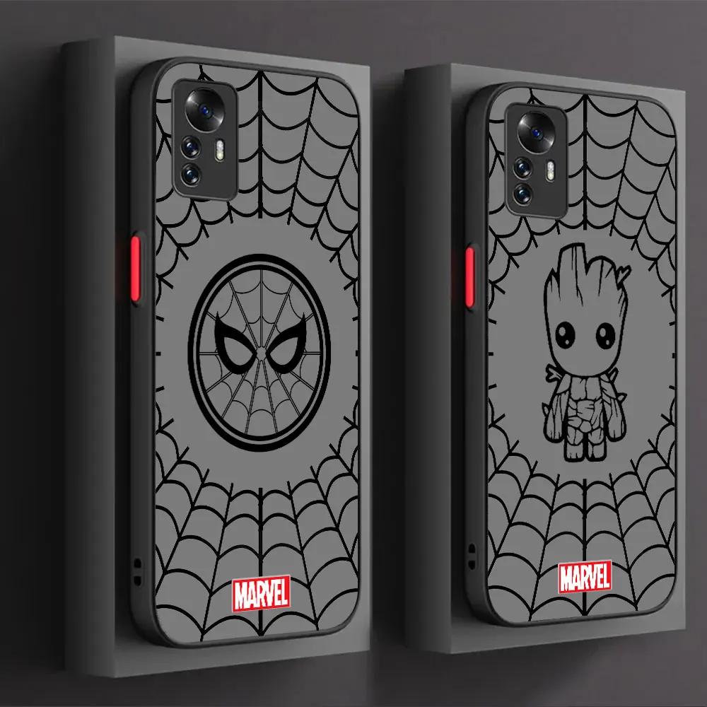 Marvel Heroes Logo Phone Case For VIVO Y91 I Y85 A Y77 E Y95 Y93 Y78 Y76 Y75 Y74 Y73 Y72 Y71 Y70 Y67 Y55 S PLUS 4G 5G