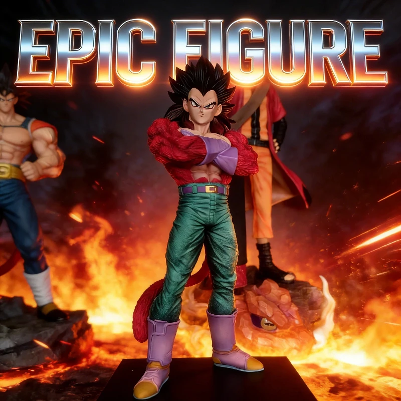 

Фигурка Супер Сайян 4 Вегета, коллекционная модель Dragon Ball GT, 30 см, ПВХ, аниме-статуэтка, подарок для фанатов аниме и коллекционеров