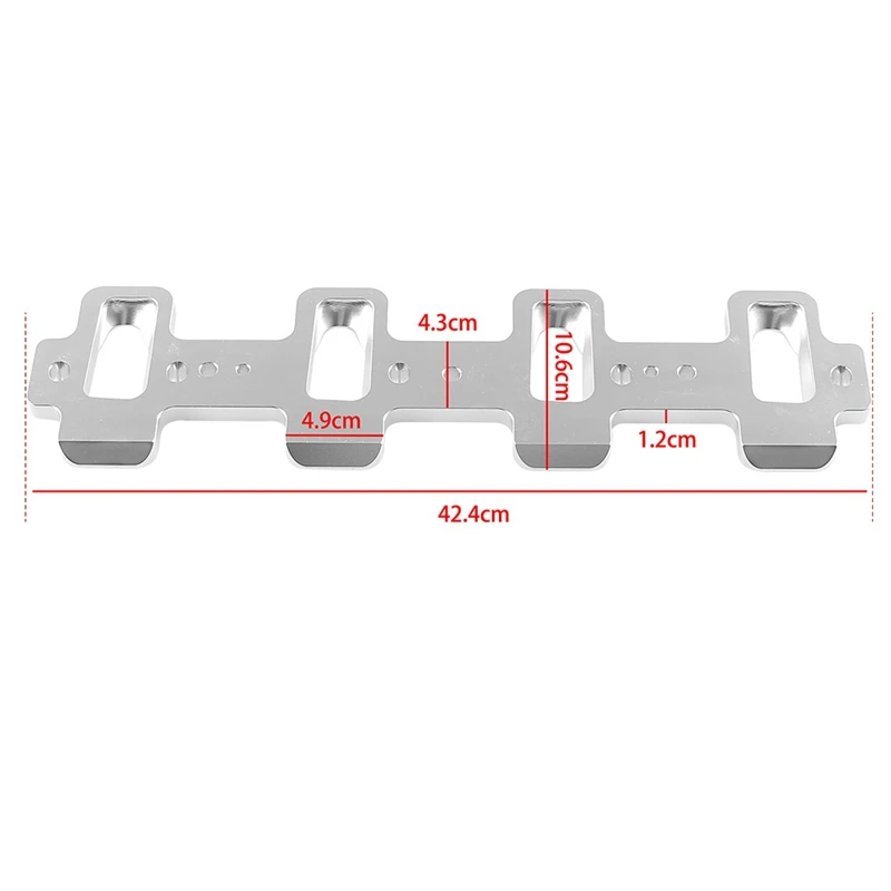 LS Rectangle Port Cylinder Head To Rectangle Port Intake Manifold Adapters For Cathedral Intake Adapters