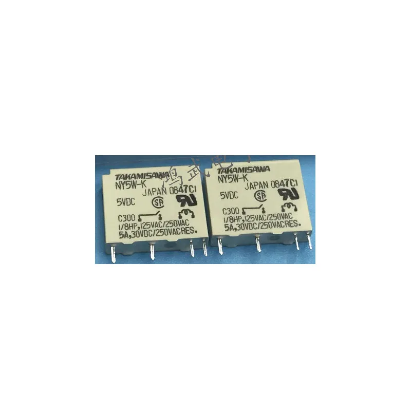 HOT NEW  NY5W-K  NY5W K 5VDC 5A 4foot relay