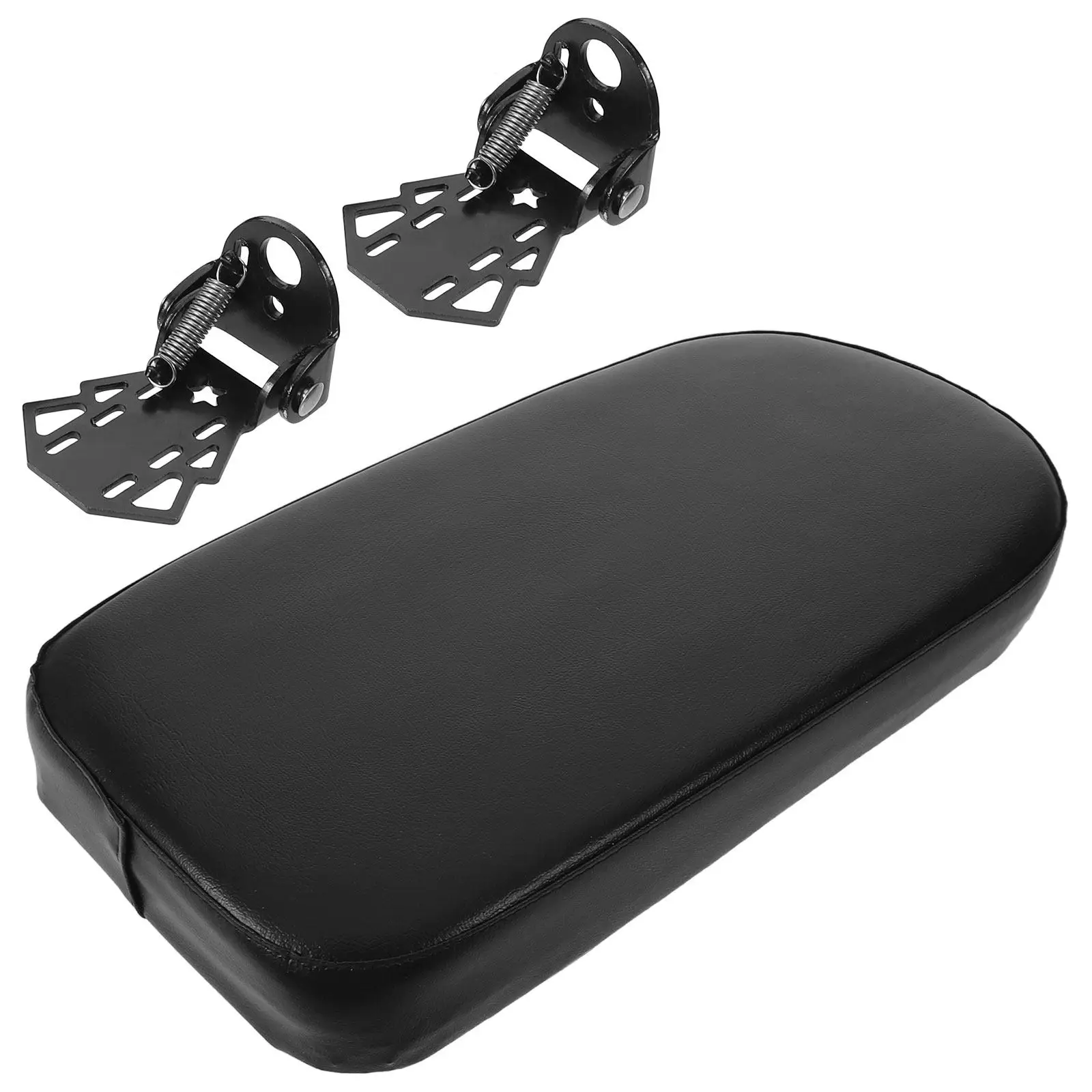 

1Set Bike Rear Seat Footrest Cushion Pad Kid Bike Seat Attachment Rear Passengers Foot Pegs Wide Cushioned Saddle for Family