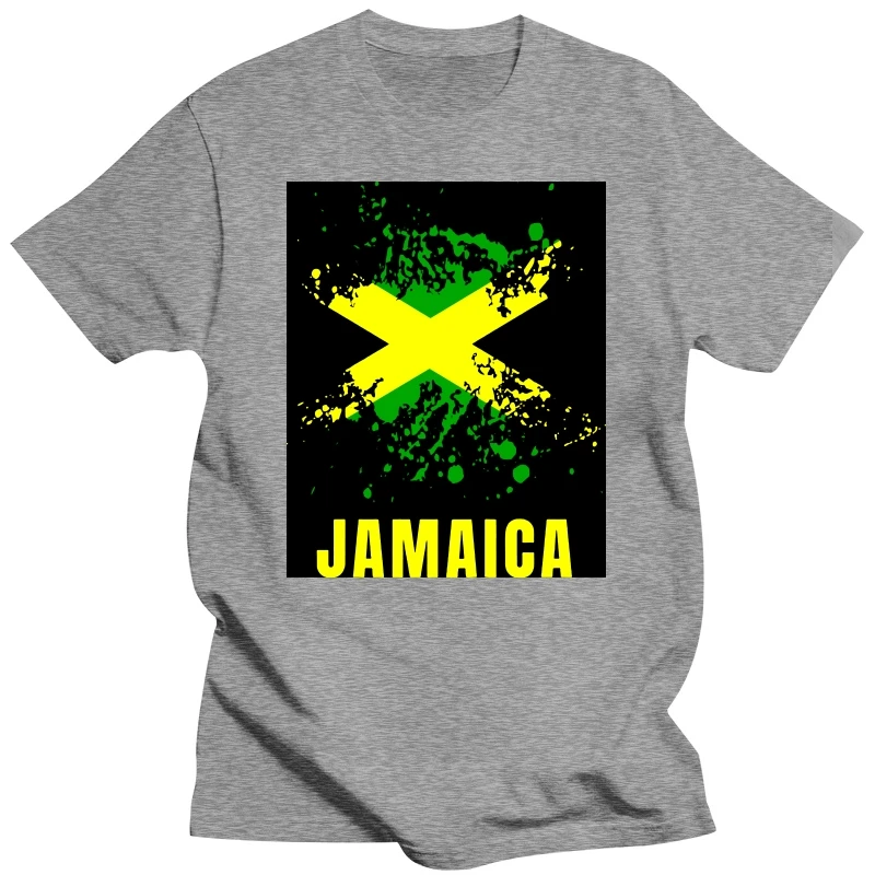 Jamaica Retro Vintage Sport Jamaican Flag T Shirts Graphic Cotton Streetwear Short Sleeve Birthday Gifts T-shirt Mens Clothing