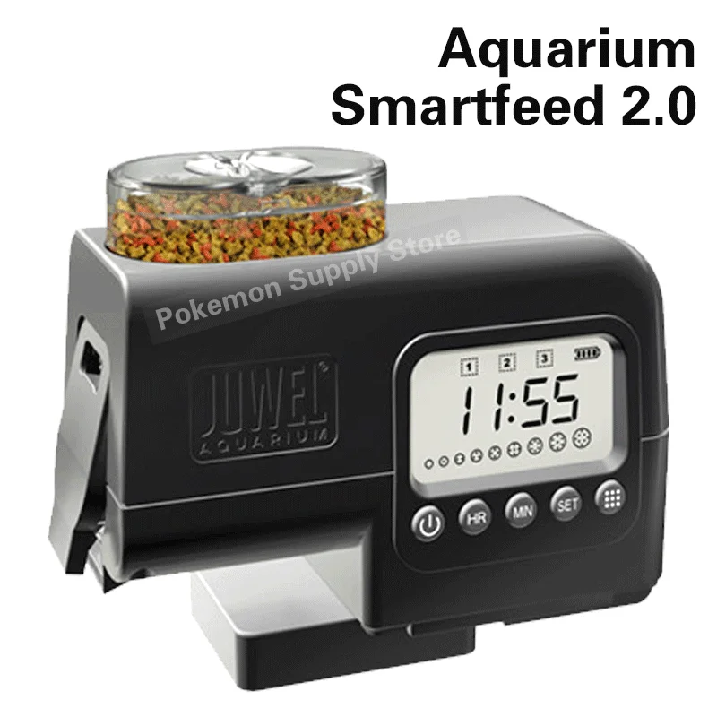 

JUWEL Aquarium Smartfeed 2.0 Premium Automatic Feeder Automatic Fish Feeder Digital LCD Timer Food Feeder Electronic Feeder