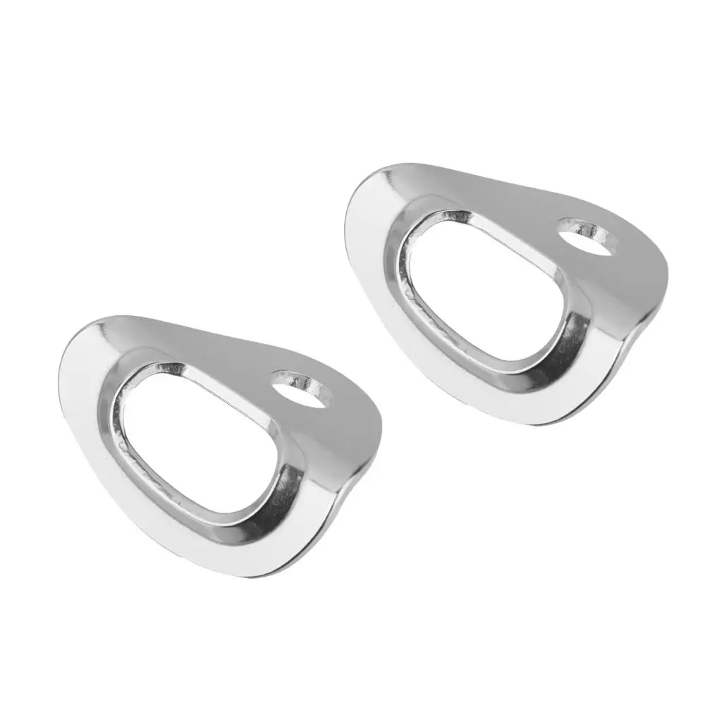 2x 25KN bergbeklimmen rotsklimuitrusting hangerplaat roestvrij staal