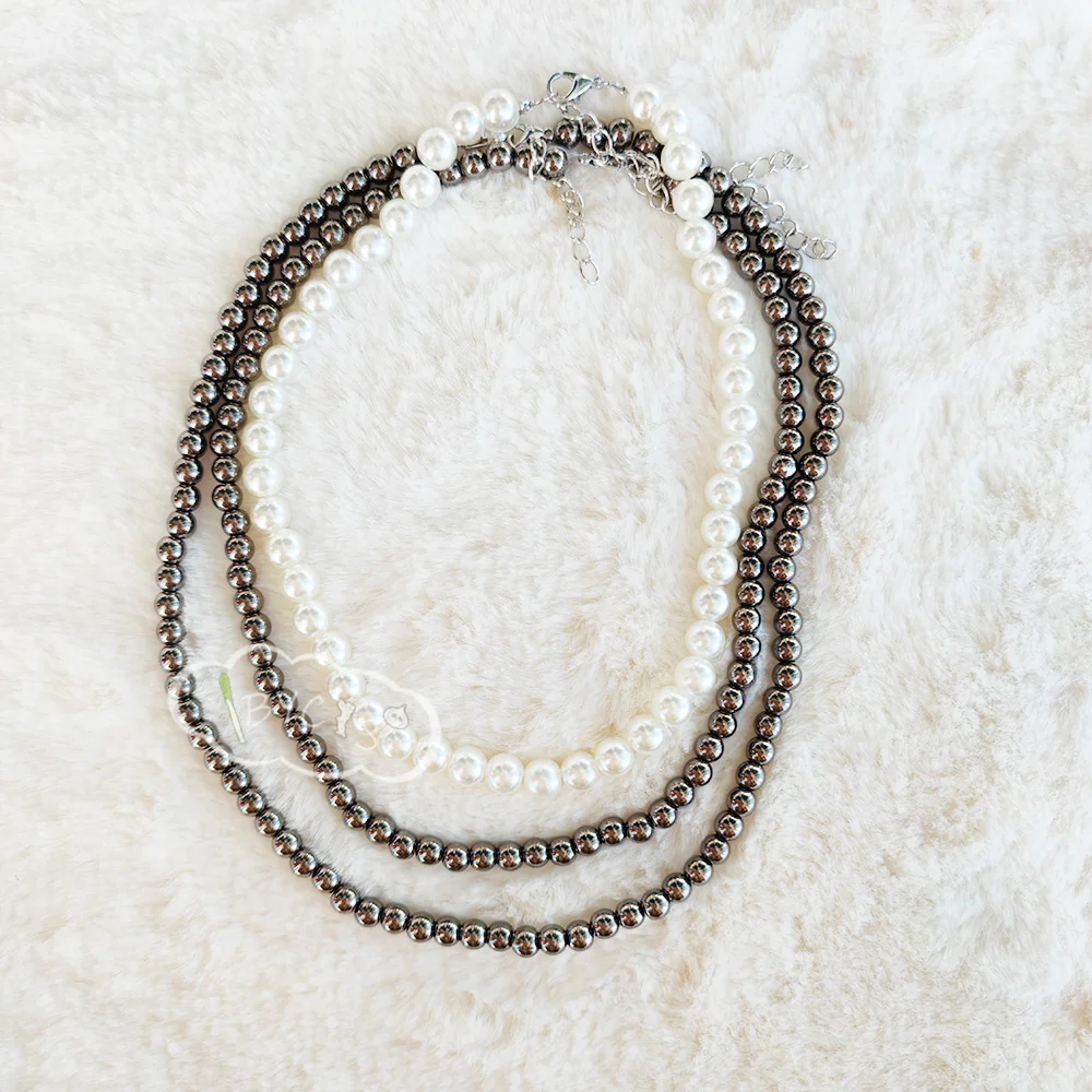 패러독스 라이브 VISTY 쿠레하 아오이 코스프레 애니메이션 이어 커프스, 귀걸이 핀, 목걸이 반지 소품, 쥬얼리 선물