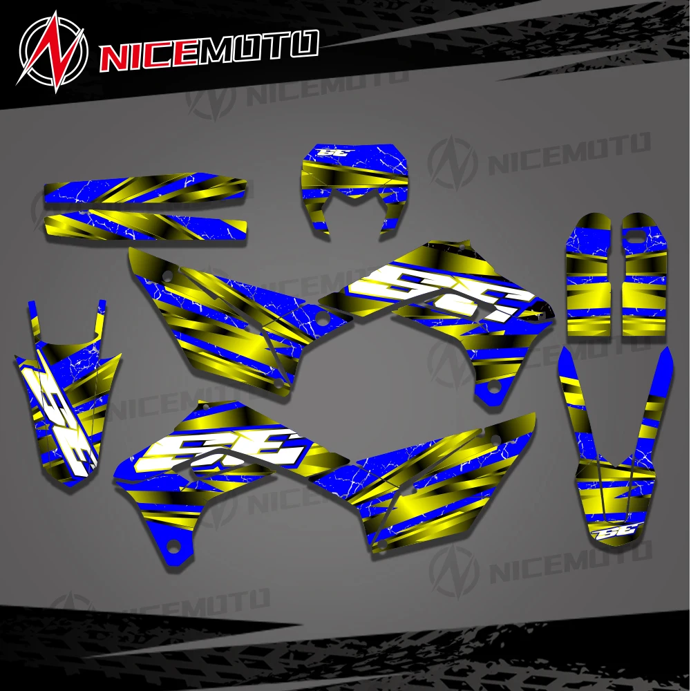 

NICEMOTO Custom Motorcycle Graphics Background Decal for SHERCO 2017 2018 2019 2020 SE SEF Decals Stickers Kits