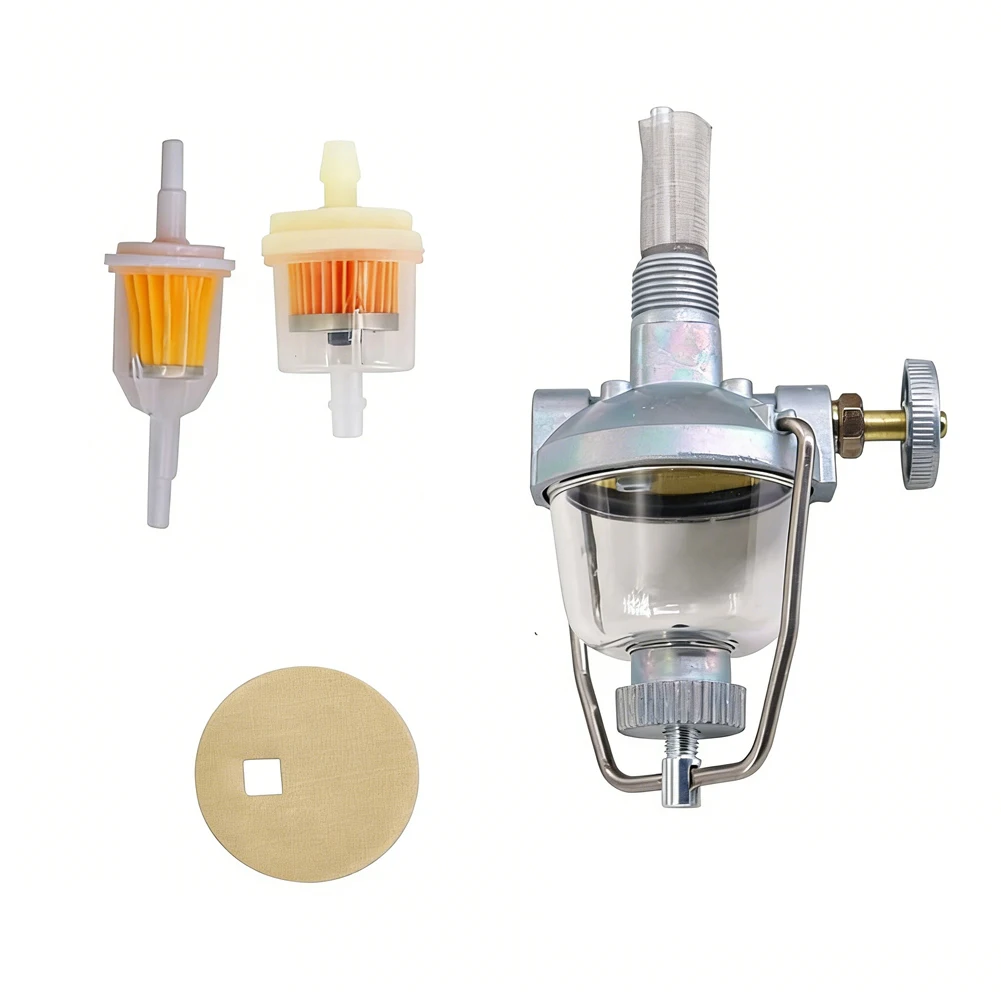 As Shown 2NAA9155B Fuel Sediment Bowl Metal Sediment Bowl Fuel Filtration Engine Protection Carburetor Sediment Bowl For Ford 8N