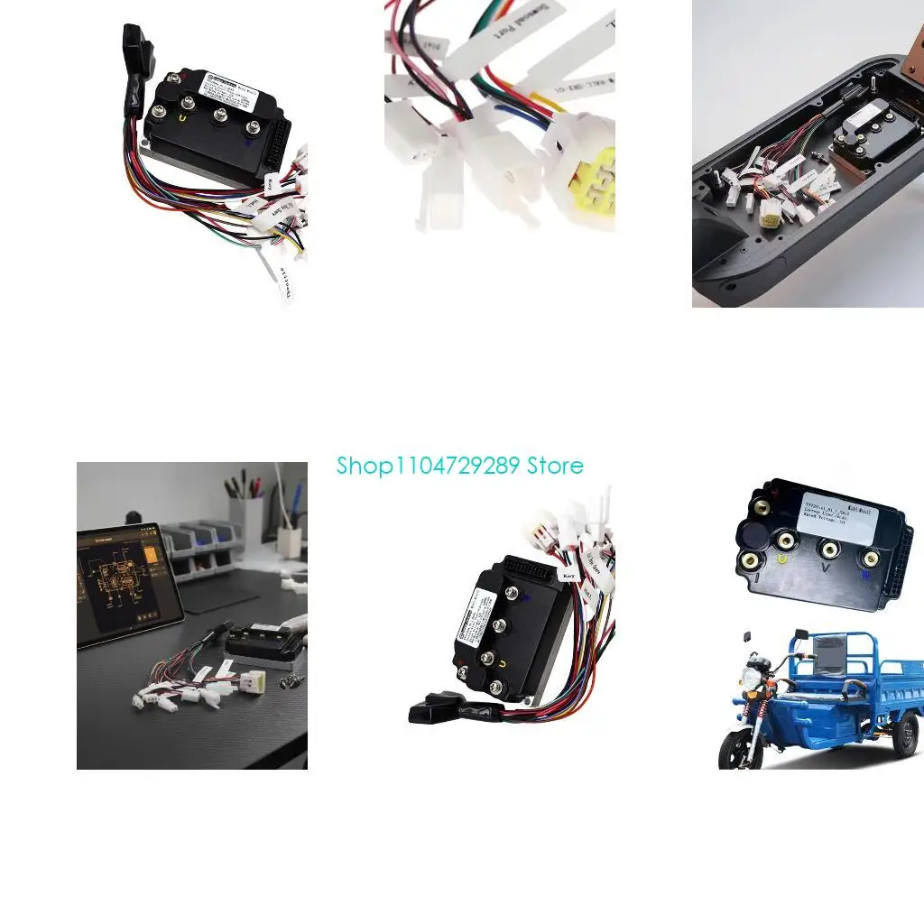 D8KE Compact 72V Motor Controller For Electric Moped Go Karts And Mobility Scooter