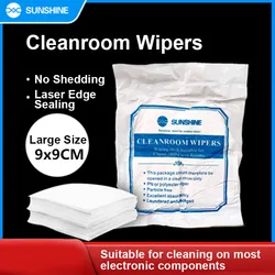 SUNSHINE Cleanroom Wipers for Mobile Phone Anti-Static Electronic Components LCD Screen Dust Cleaning Cloth