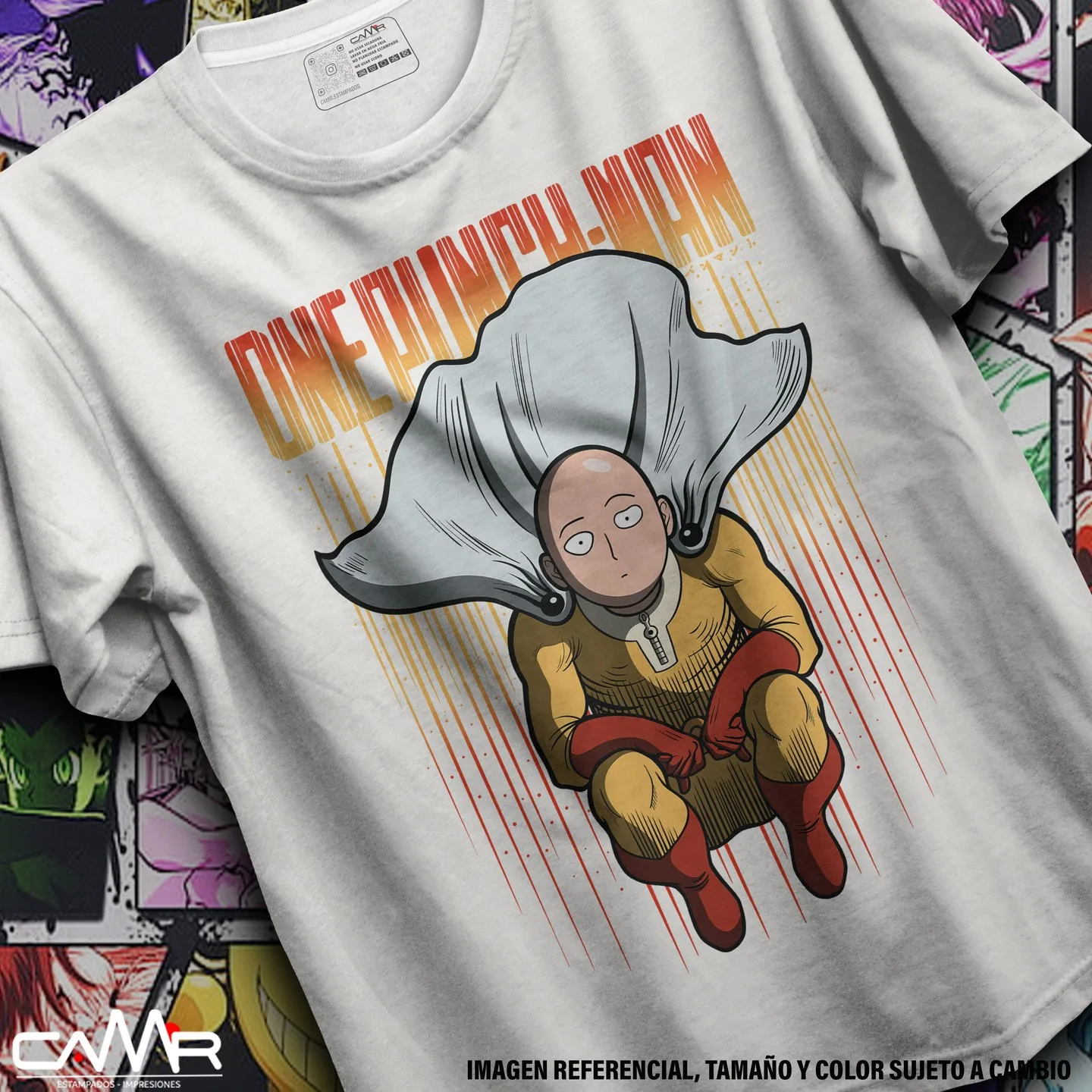 SAITAMA One Punch Man T-Shirt Anime Manga T-shirt